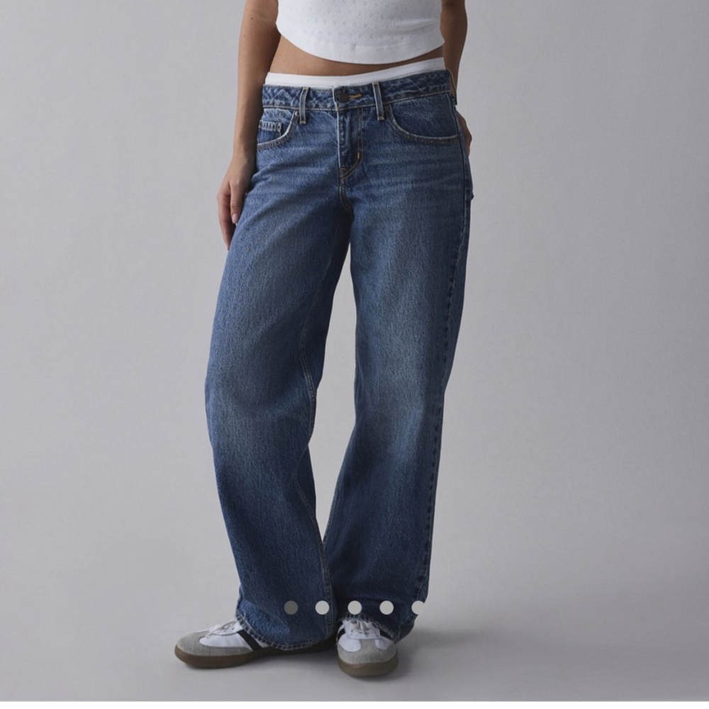 Levi’s Low Loose Jeans “Living the Good Life”
